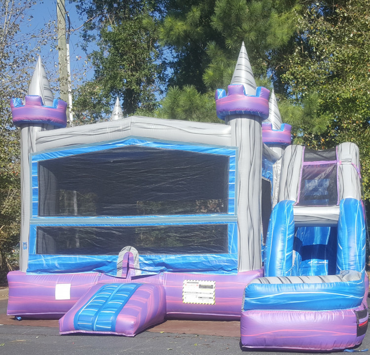 Royal Palace Bounce House Combo- Dry