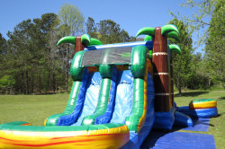 Bahama Breeze Bounce House Combo - Wet